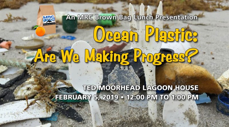 Feb. 5 Brown Bag Lunch: Ocean Plastics