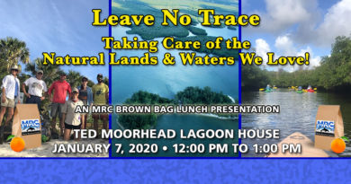 January 7 Brown Bag Lunch: Leave No Trace