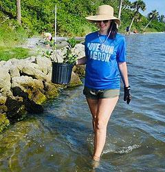 Ms. Caity Savoia is the Director of Science and Restoration