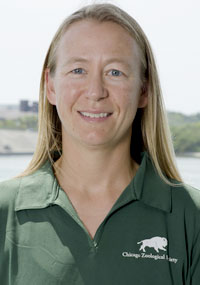 Katie McHugh, Staff Scientist with the Chicago Zoological Society's Sarasota Dolphin Research Program