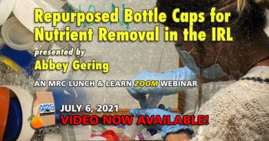 Restoring Natural Nutrient Removal in the IRL with Repurposed Plastic Bottle Caps