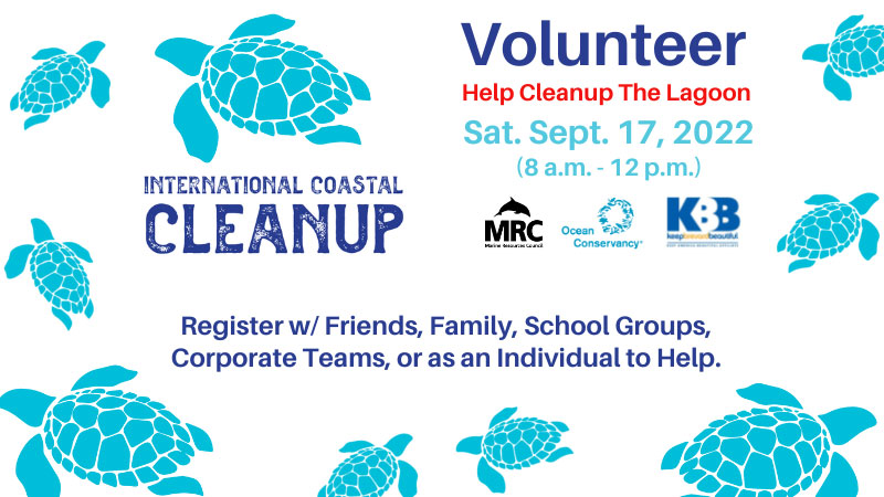 International Coastal Cleanup Day 9/18/2021