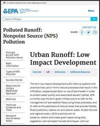 U.S. EPA Low Impact Development Webpage