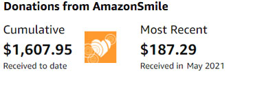 Amazon Smile Donations to MRC